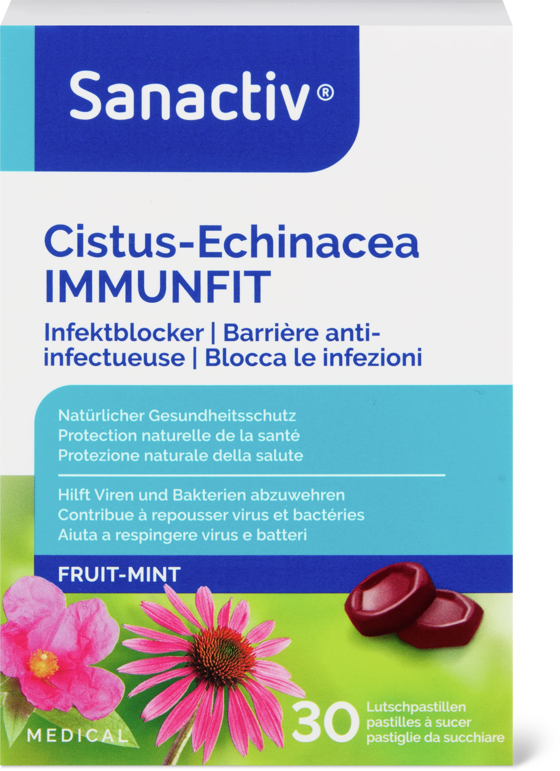 Cistus Echinacea ImmunFIT Fruits-menthe